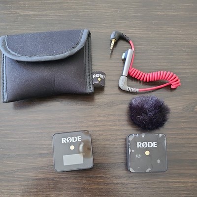 RODE Wireless GO Single Zweikanal-Mikrofonsystem mit eingebauten Mikrofon