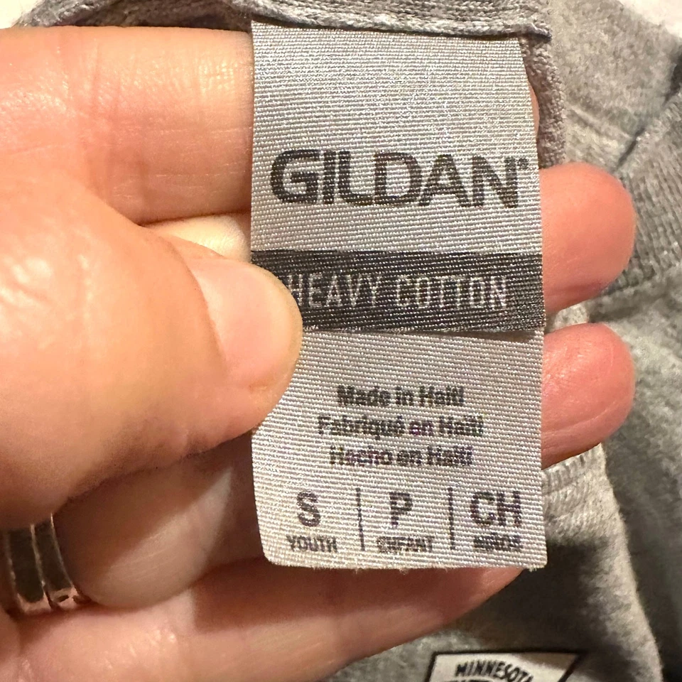 Camiseta con gráficos gris de Minnesota State Fair para niños talla juvenil S pequeña Foto 2 de 4