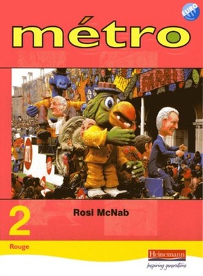 METRO 2 ROUGE PUPILS BOOK by Rosi McNab Paperback Self Help Business