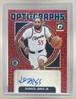 Derrick Jones Jr 2024 Panini Donruss Optic #OG-DJJ Choice Opti-Graphs Auto