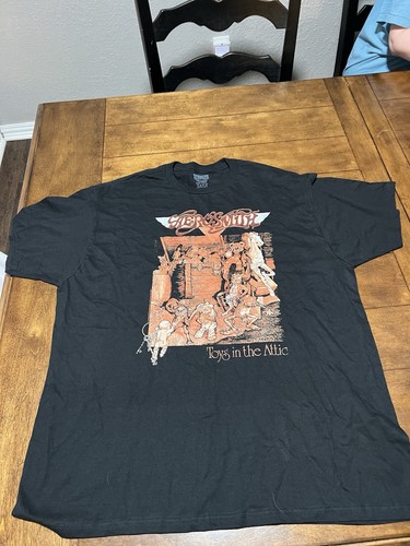 Aerosmith Toys in the Attic Black T-shirt XXL