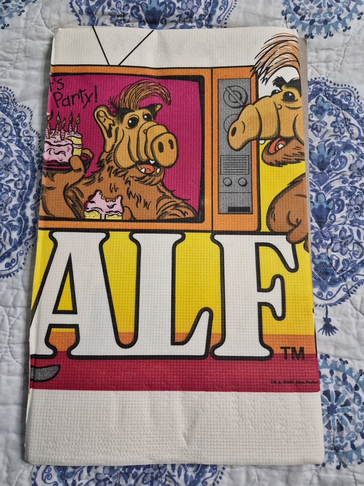 Vintage 80s Alf Sitcom Party Paper Tablecloth