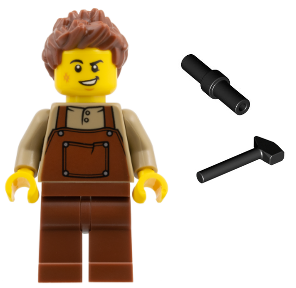 Lego Ninjago Minifigur - Njo1014 - Chuck - Aus 71861-image