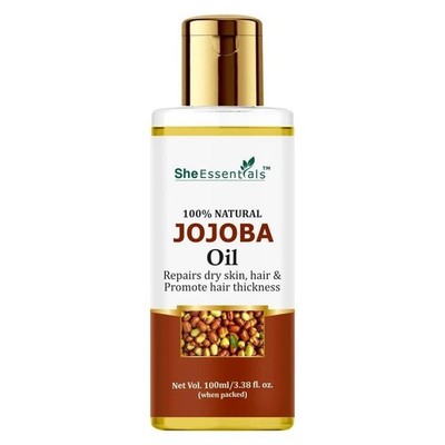 She Essentials Jojoba Oil, 100ml