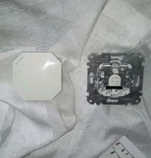 Tastdimmer Merten 5735 Einsatz /  Sensorfläche OctoColor Polarweis gedunkelt 