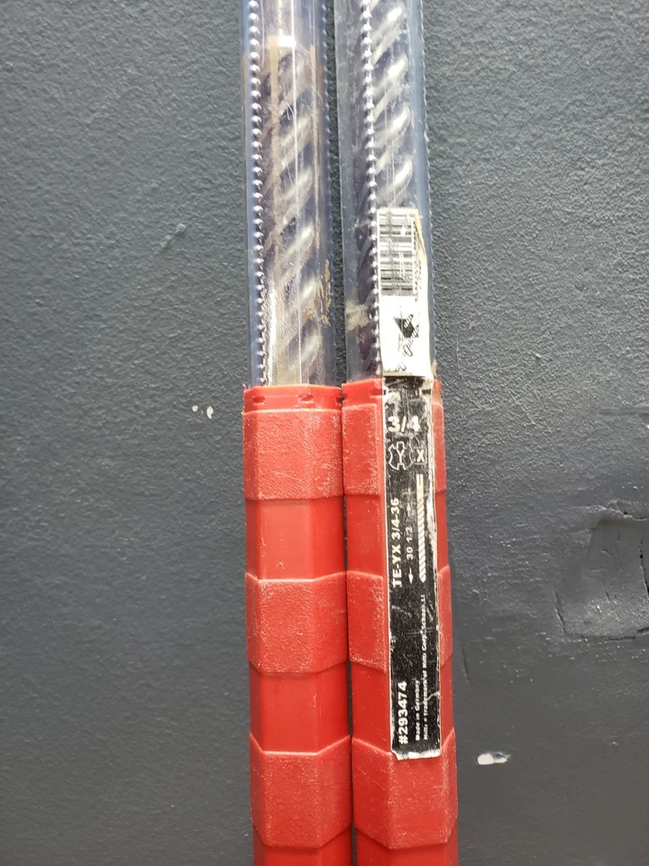 (2) Hilti 293474, 30.5"/3/4" SDS Hammer Drill Bits - Image 3 of 4