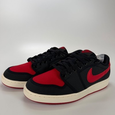 Nike Air Jordan 1 Retro AJKO Low Bred Black Varsity Red Sail DX4981-006 Mens 8.5