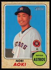 2017 Topps Heritage #300 Norichika Aoki 