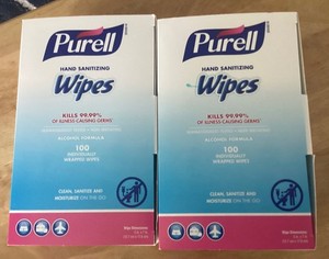 PURELL Individually Wrapped Hand Sanitizing Wipes (200 Count) Fragrance Free