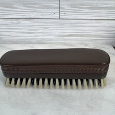 Vtg. Shoe Shine Brush Travel Grooming Kit Utility Knife Made in West Germany