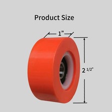 50pcs Roller Bearing For Huebsch,Speed Queen Dryer 70568201 /70298701/ 70616701