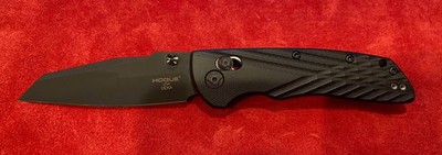 Hogue Deka 3.25'' Wharncliffe Folding Pocket Knife - Black (24266)