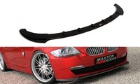 Maxton Design Frontlippe Passend FüR Bmw Z4 E85 / E86 Fl Schwarz Hochglanz