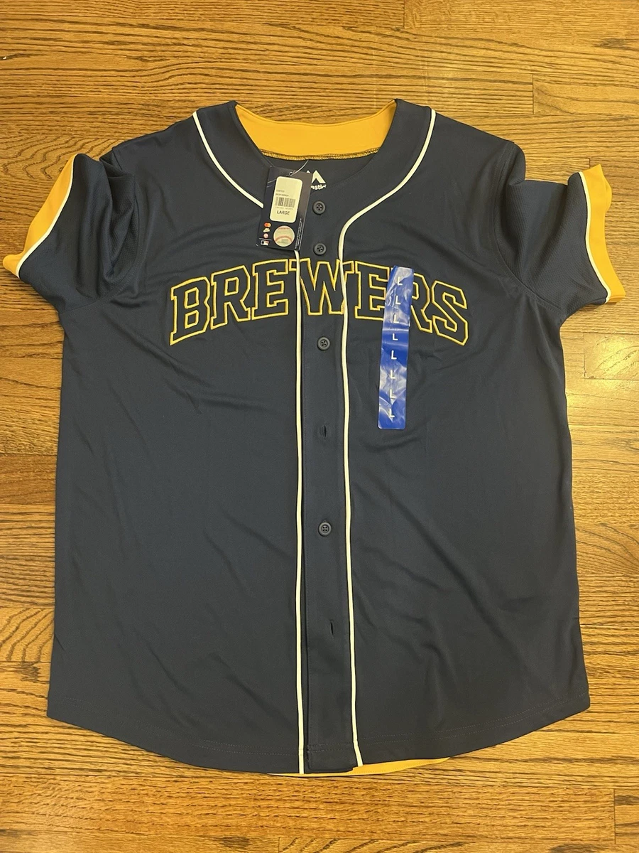 Majestic Milwaukee Brewers MLB Jerseys for sale | eBay