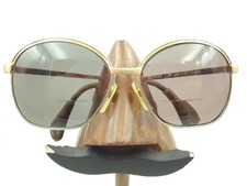 Vintage Menrad 346-7 Gold Metal Round Butterfly Sunglasses FRAMES ONLY