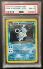 2000 Pokemon Rocket Dark Blastoise Holo PSA 8 Mint 3/82 Rare Vintage Card No 3