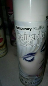 New Lot Of 3 Goodmark Temporary Hair Color Spray White Free