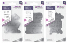 NEW Crafter's Companion Gemini Foil Stamp Die You Pick