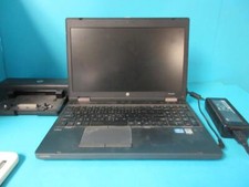 15.6" HP Probook 6560b Laptop 7 Pro 64 Bit Intel i5 16gb DVD Damaged LCD screen