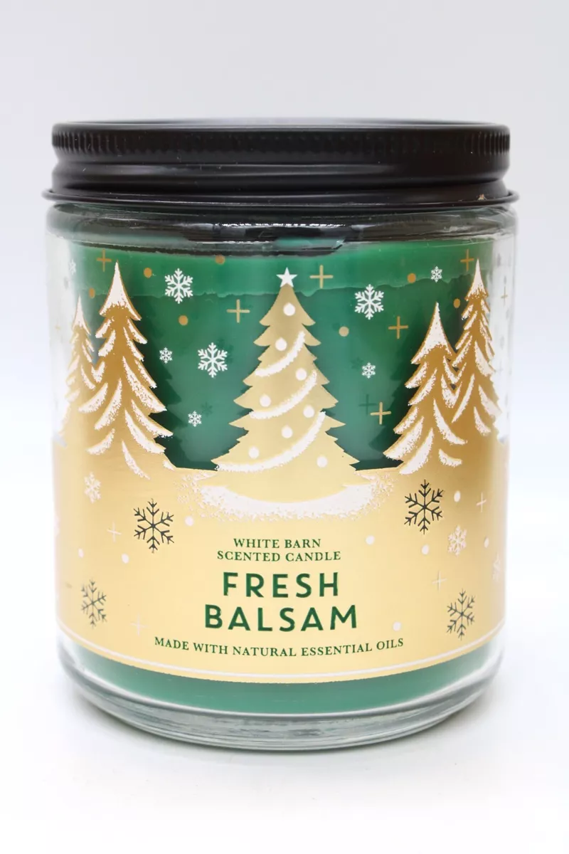 Bath and shop body balsam candle