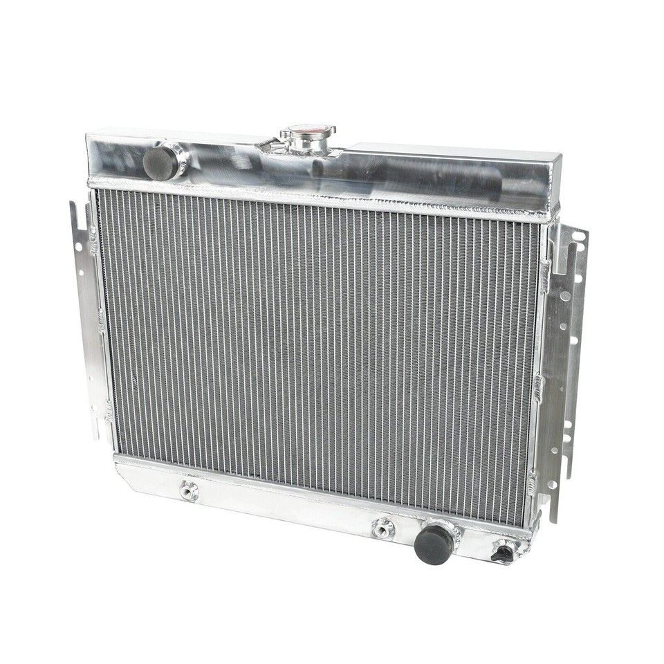 3 Row Aluminum Radiator For 1963-1968 Chevy Impala L6 V8 /1964-1967 EI ...