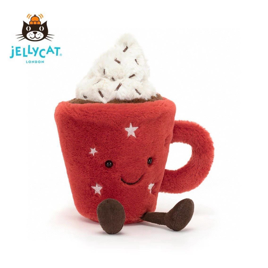 Jelly Cat Interesting Hot Chocolate Soft Plush Toy Cup Holiday