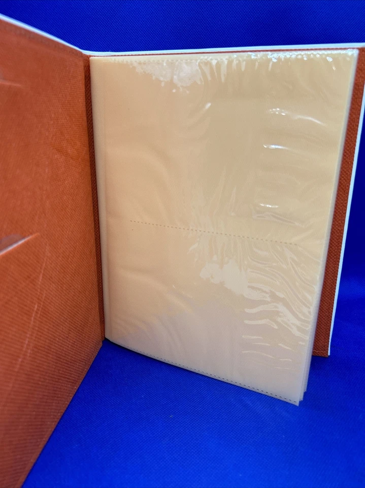Фотоальбом Prinz вмещает 80 фотографий — 4 дюйма x 6 дюймов новый белый с оранжевым подсолнухом - Изображение 2 из 4