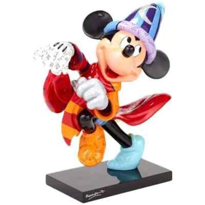 Disney Wizard Mickey 14 inch Statue by Romero Britto Figure Enesco