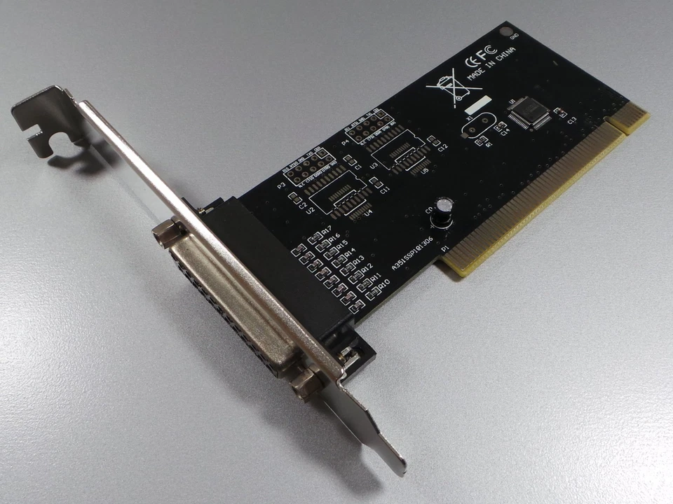 SM-PC PCI 1port Parallel 25pol. Controller Karte #c308