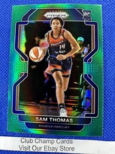 2022 #148 Sam Thomas WNBA Panini Prizm Basketball Green Prizm RC Mercury
