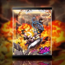 Myethos League of Legends Jinx 1/7 Complete Figure Customized Display Case+Light