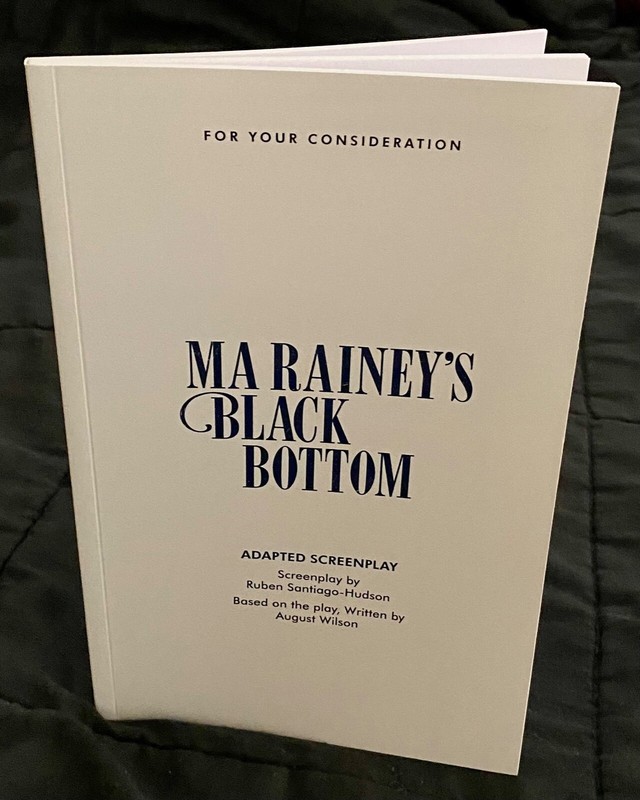 MA RAINEY'S BLACK BOTTOM Oscar Screenplay Viola Davis official Academy script