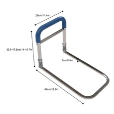 Bed Safety Rails Elderly Adults Bed Assist Rail Bedside Handrail Grab Adjustable