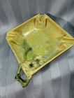 Vintage Roseville 240-T Wincraft Ashtray 1947 Green With Dogwood Blooms VGC