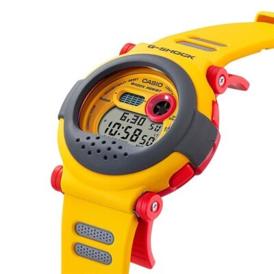 CASIO G-Shock G-B001MVE-9JR Watch Digital Double Bezel Yellow 2023