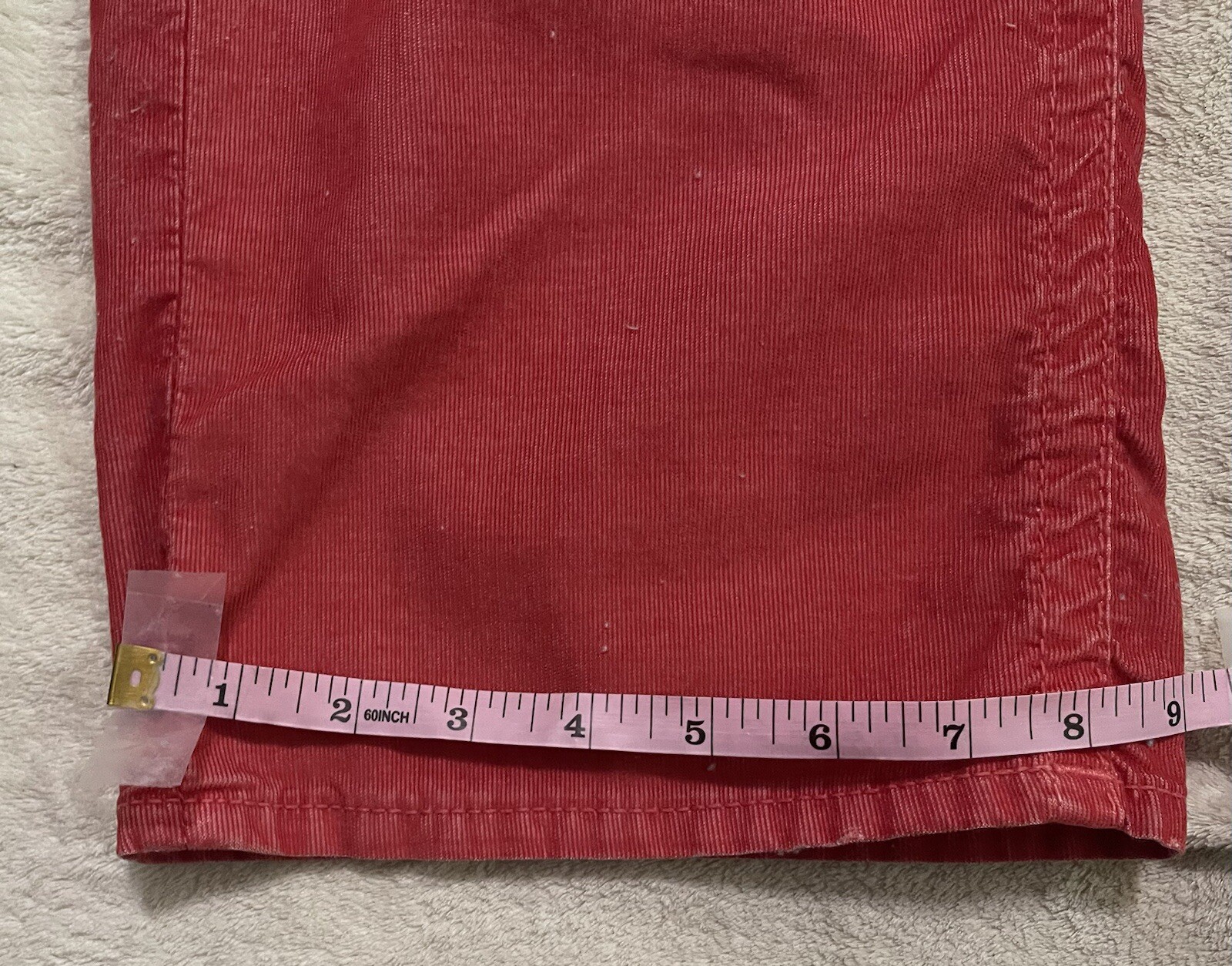 True Religion  Ricky Jeans Men’s RustCorduroy Flap Pockets Relaxed Straight 36 image 3