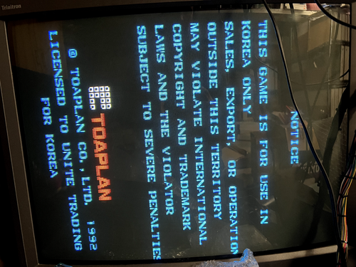 Toaplan 1992 Dogyuun ドギューン ARCADE JAMMA PCB Video Game Board Shmup - Imagen 2 de 20