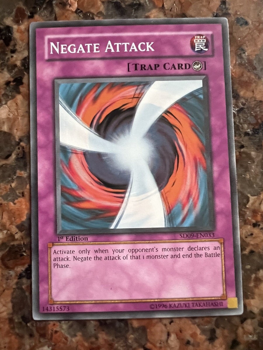 Yu-Gi-Oh! TCG Negate Attack Structure Deck SD09-EN033 1st Edition Common |  eBay