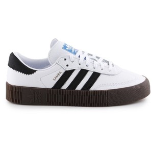 Chaussures Adidas Sambarose W AQ1134 blanc noir | eBay