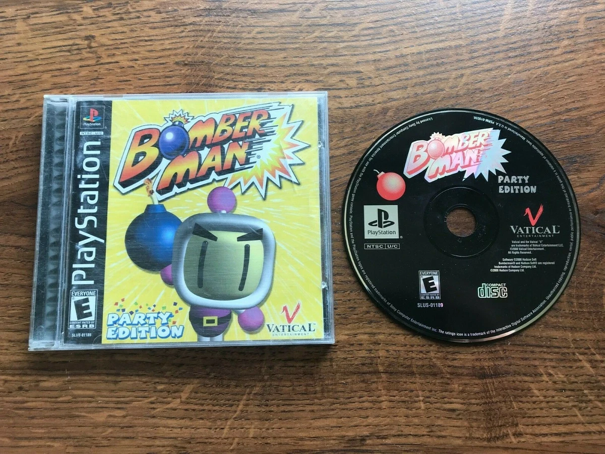 Bomberman party edition best sale ps1