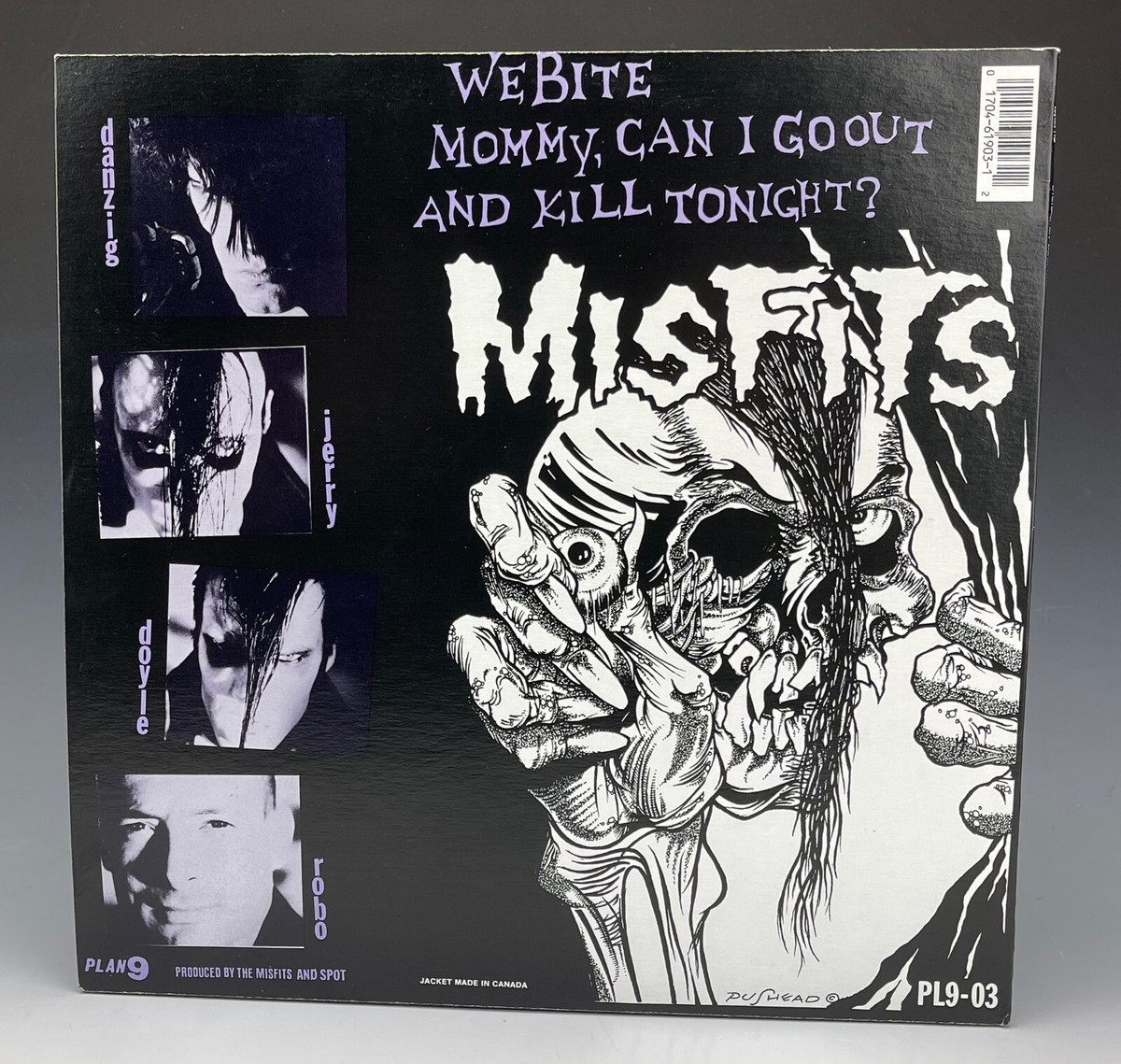 輸入盤LPMisfits Die Die my darling PL9-03 MISFITS Die Die My Darling 12