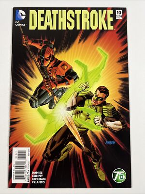 Deathstroke #10 (2015) Green Lantern Variant | DC Comics