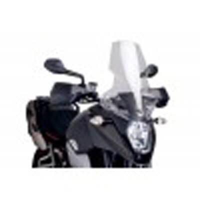 Puig Touring Windschild für KTM 990 SUPERMOTO T 09-12 TRANSPARENT