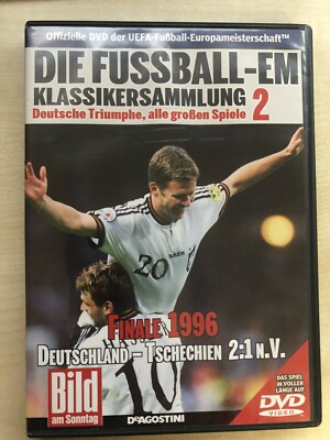 02 EM Klassiker DVD 1996 Deutschland vs Tschechien Golden Goal Queen TOP! LESEN