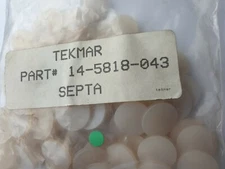 TEKMAR 14-5818-043 Silicon Rubber/Teflon Face Septa 125/PK (R4S11.2B1)