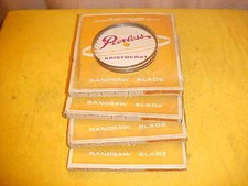 (NOS) PEERLESS ARISTOCRAT BAND SAW WOOD CUTTING BLADES, 1/4" X 48&1/2" X 7TPI