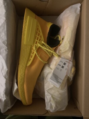 adidas gazelle silver green womens NMD Hu Pharrell Extra Eye 'Bold Gold / Yellow'  Reborn