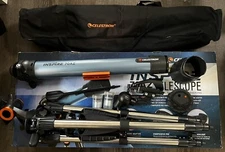 Celestron Inspire 70AZ Refractor Telescope Used Once