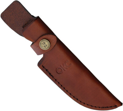 LEATHER SHEATH FOR ONTARIO RAT-3 KNIFE WITH  3.75''  BLADE, ON203270