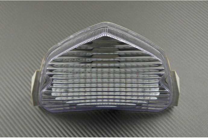 Feu arrière clignotant LED Suzuki GSX-R 600 WVB2 2004 2005 transparent